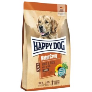 Happy Dog NaturCroq nauta ja riisi 15kg